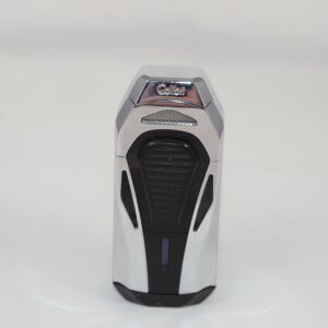 Accendino Colibri BOSS III Triple Jet Flame col. Argento