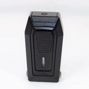 Accendino Colibri GOTHAM nero mat con V/cutter