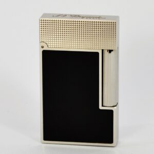 ACCENDINO S.T. DUPONT LINEA 2 PUNTA DI MICRODIAMANTE PLATINO