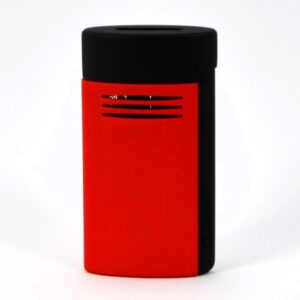 ACCENDINO MEGAJET NERO E ROSSO MATTE